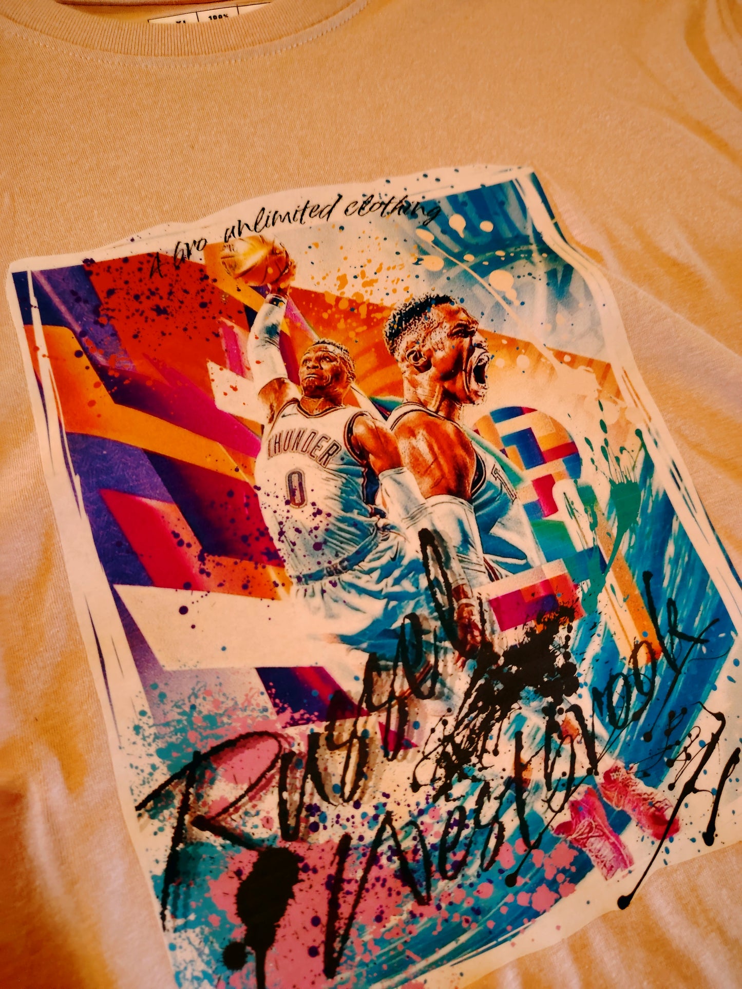 T-shirt collection "Paint" Russel