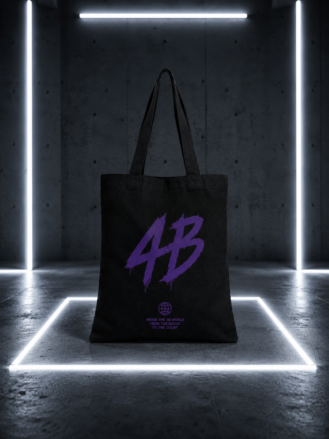 Tote bag "4B World"