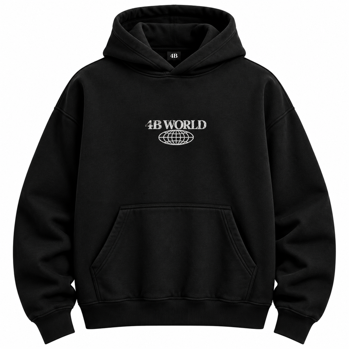 Sweat à Capuche Oversize 4BRO – 4B World | Hoodie Streetwear Unisexe