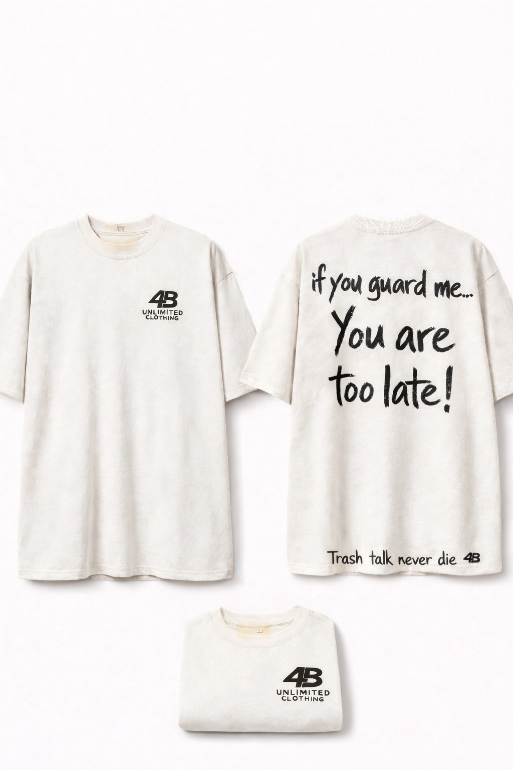 T-shirt "if you guard me"