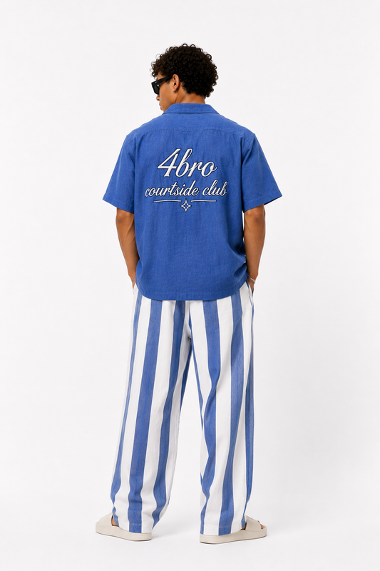 Chemise manches courtes "courtside club"