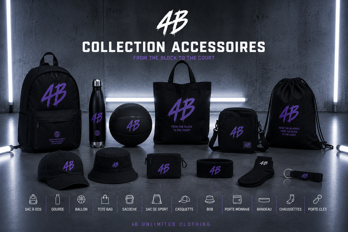 Accessoires 4B World – Casquettes, Bobs, Sacs & Gourdes