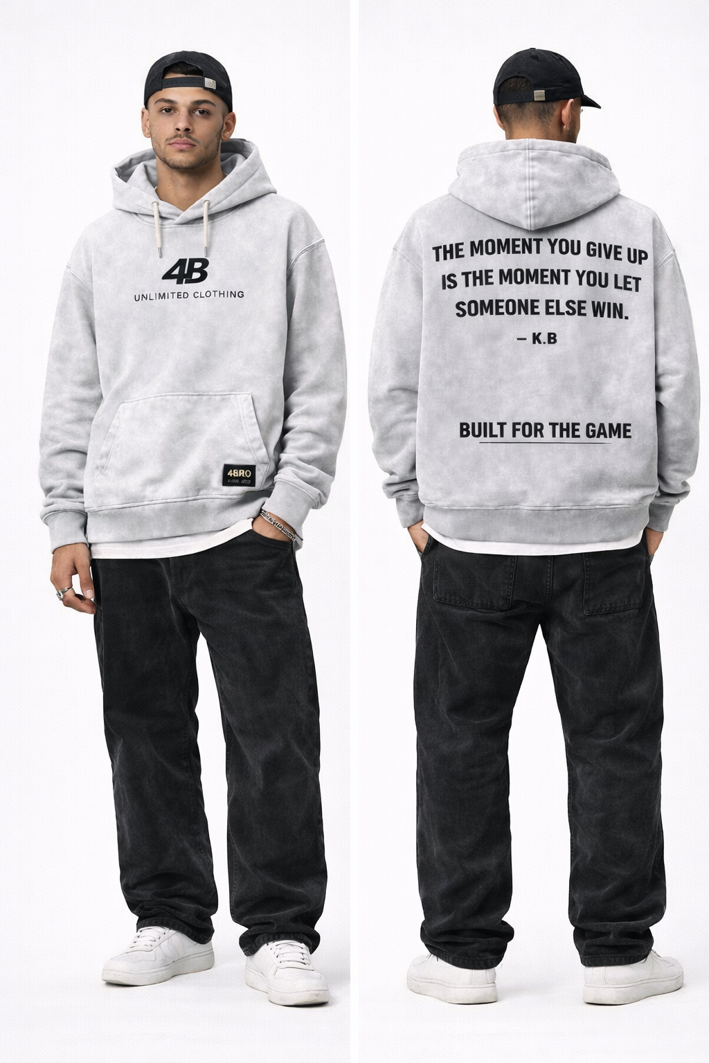 Sweat a capuche Built for the game