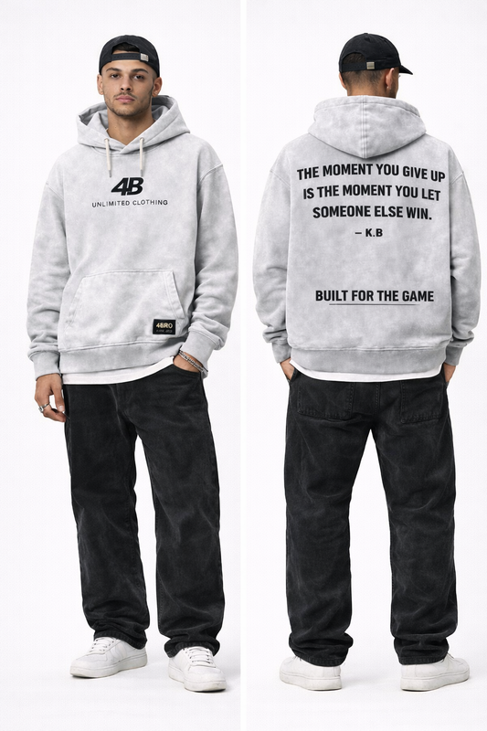 Sweat a capuche Built for the game