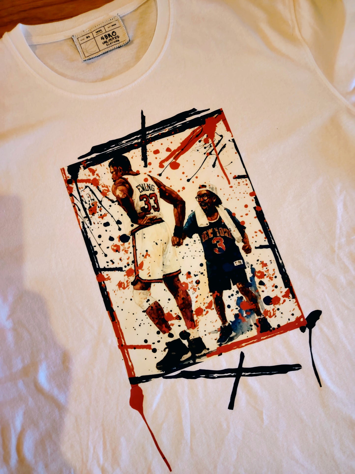 T-shirt collection "Paint" Ewing & Spike