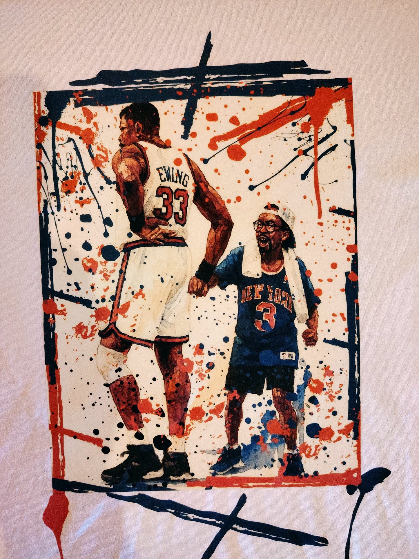 T-shirt collection "Paint" Ewing & Spike