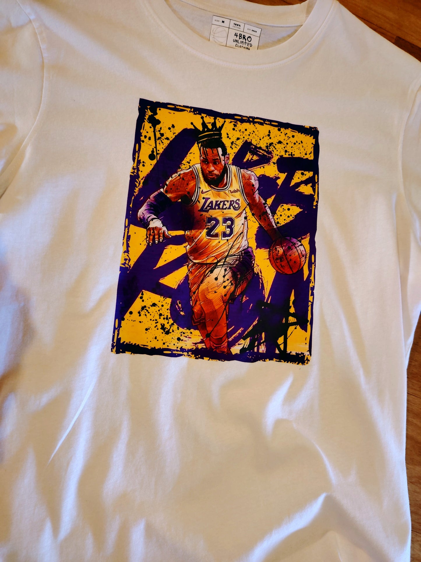 T-shirt collection "Paint" Lebron