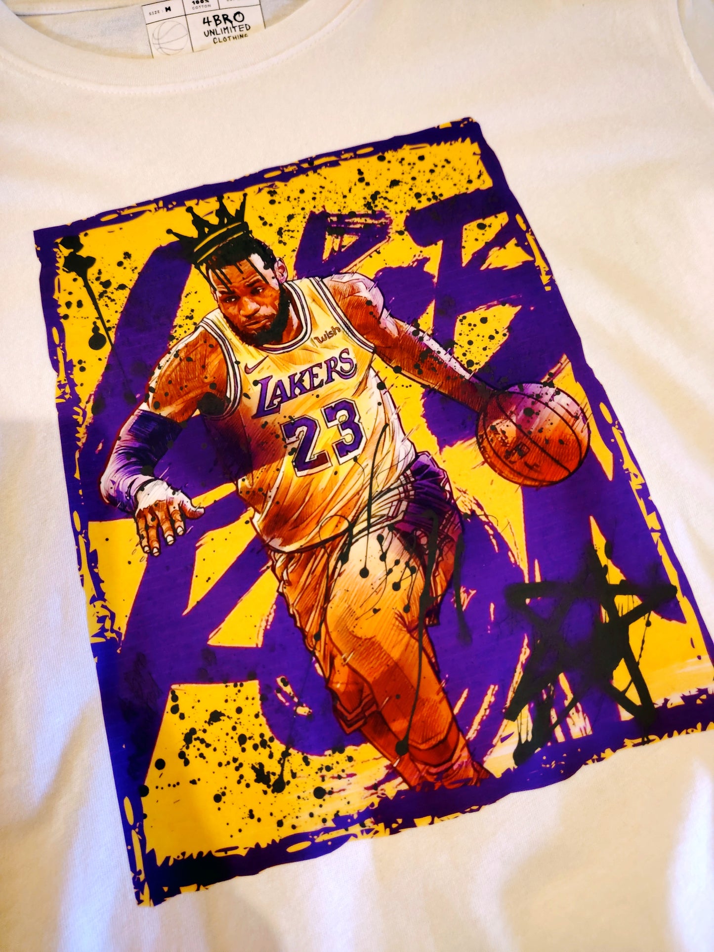 T-shirt collection "Paint" Lebron
