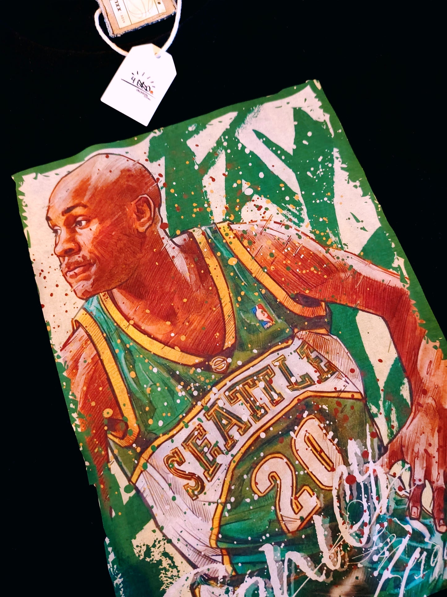 T-shirt collection "Paint" Gary