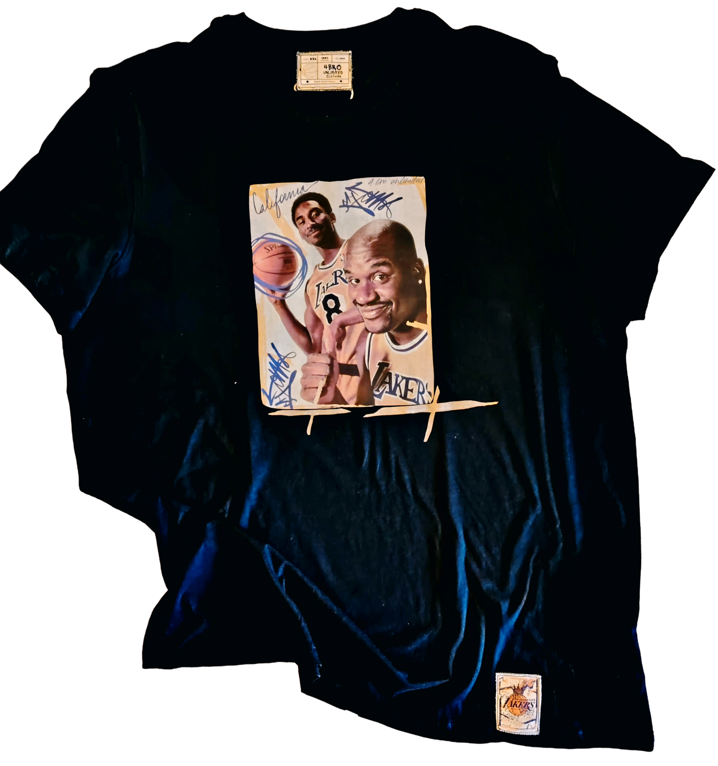 T-shirt collection "Paint" Kobe & Shaq