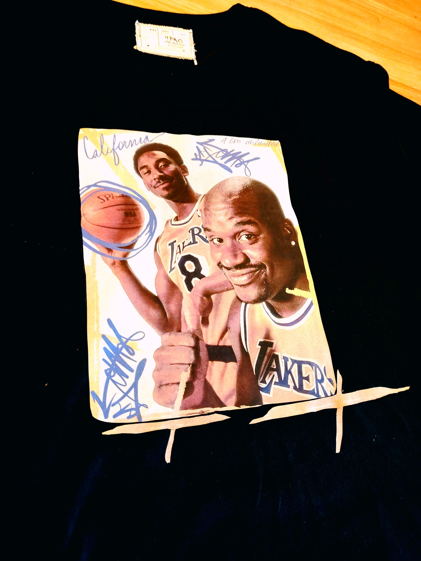 T-shirt collection "Paint" Kobe & Shaq