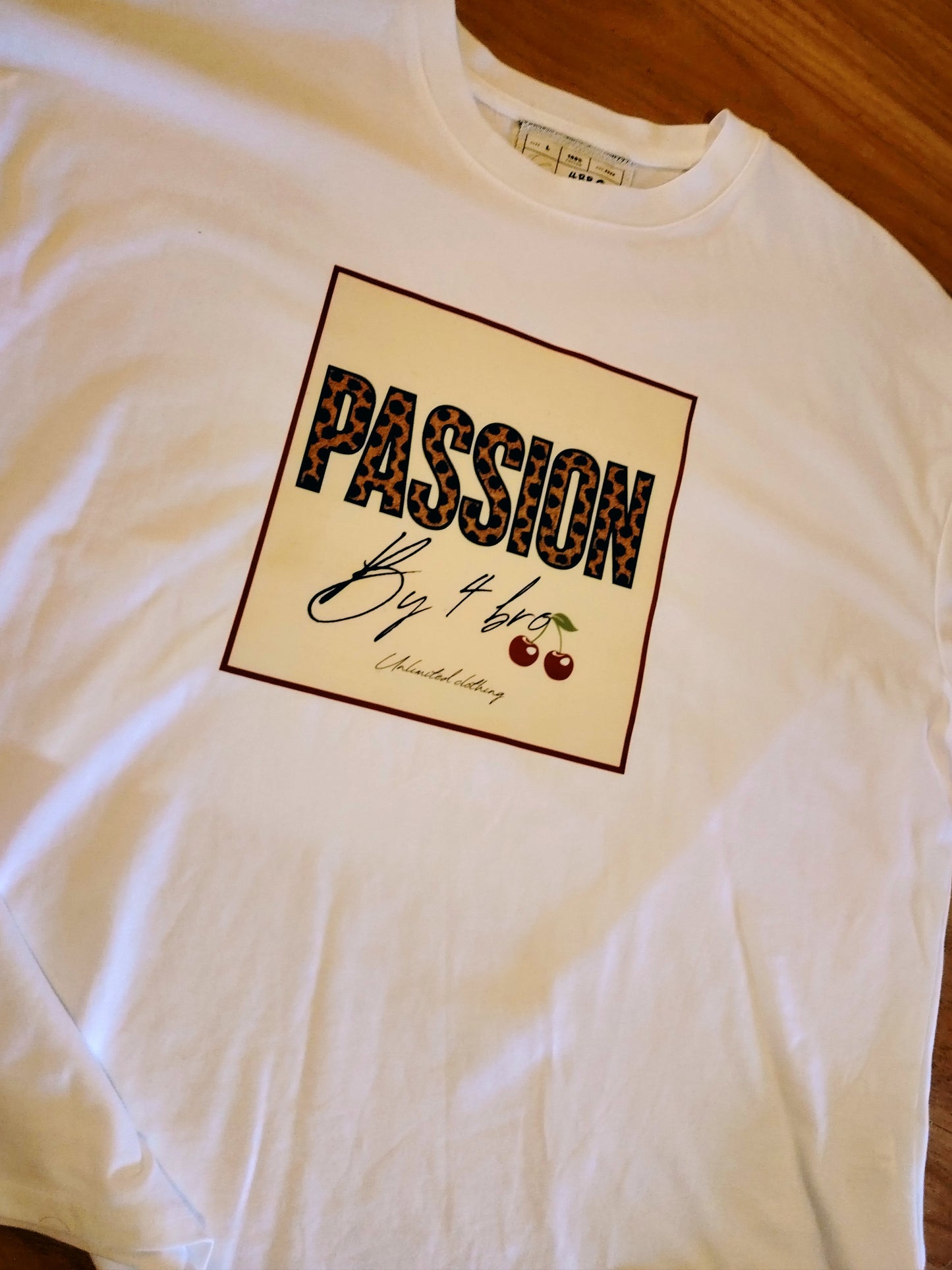 T-shirt collection "Girlie cloth" "Passion"