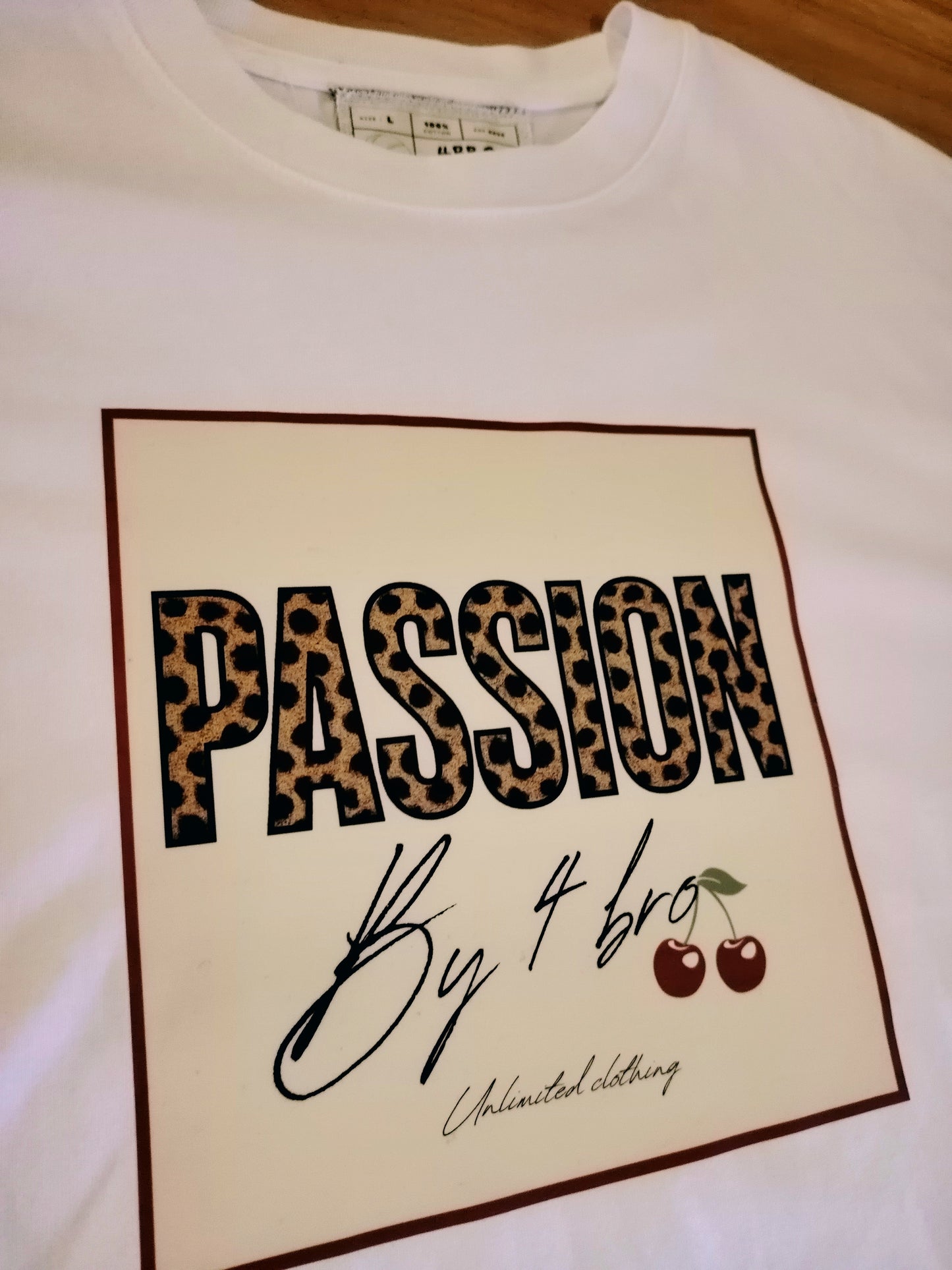T-shirt collection "Girlie cloth" "Passion"