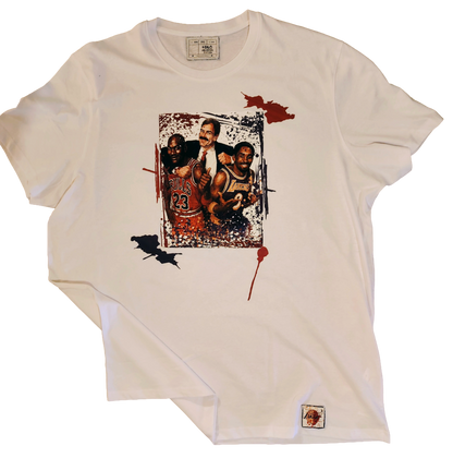 T-shirt collection "Paint" Mj, Phil & Kobe