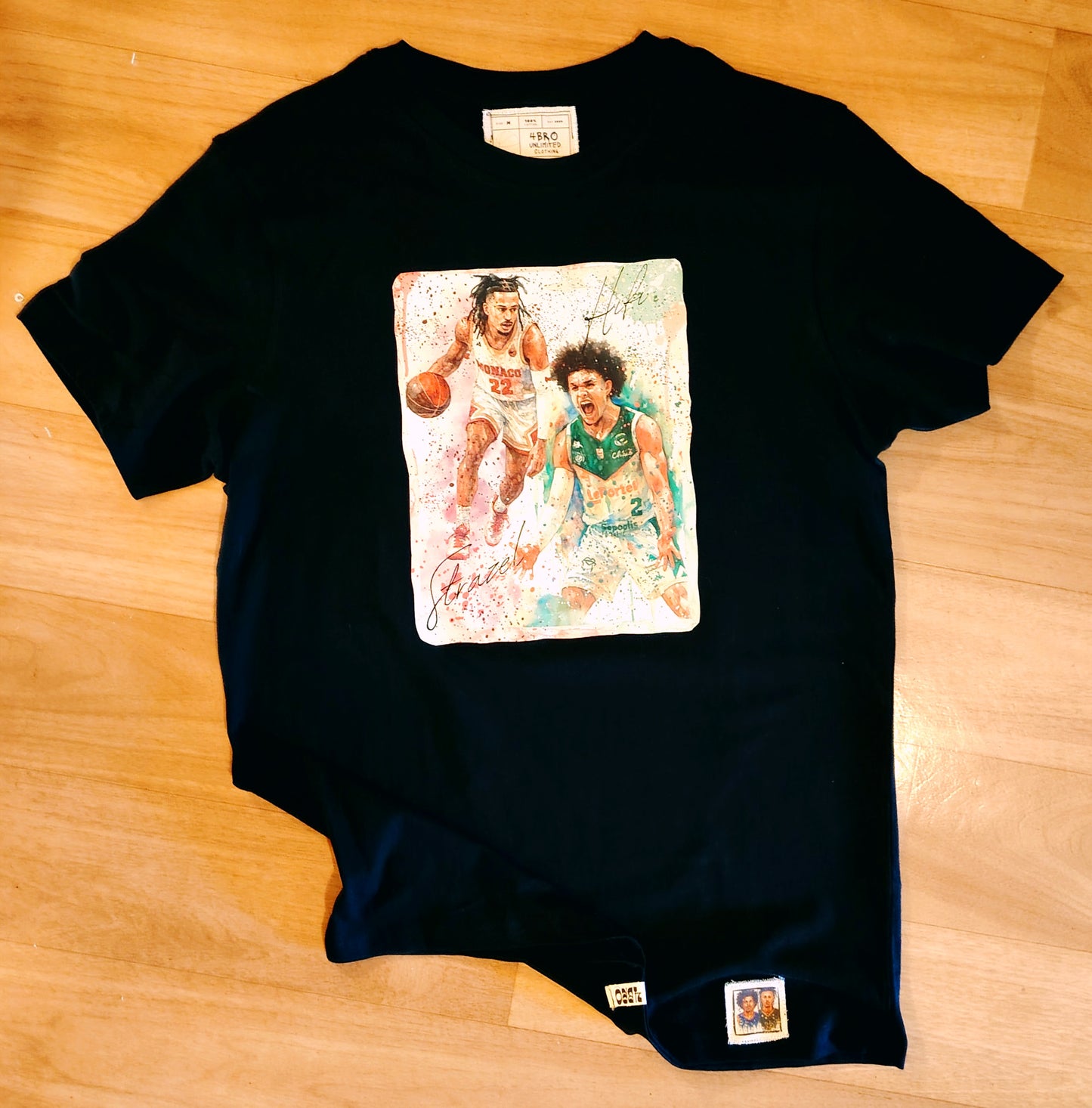 T-shirt collection "Créa by 4bro" Strazel&Hifi