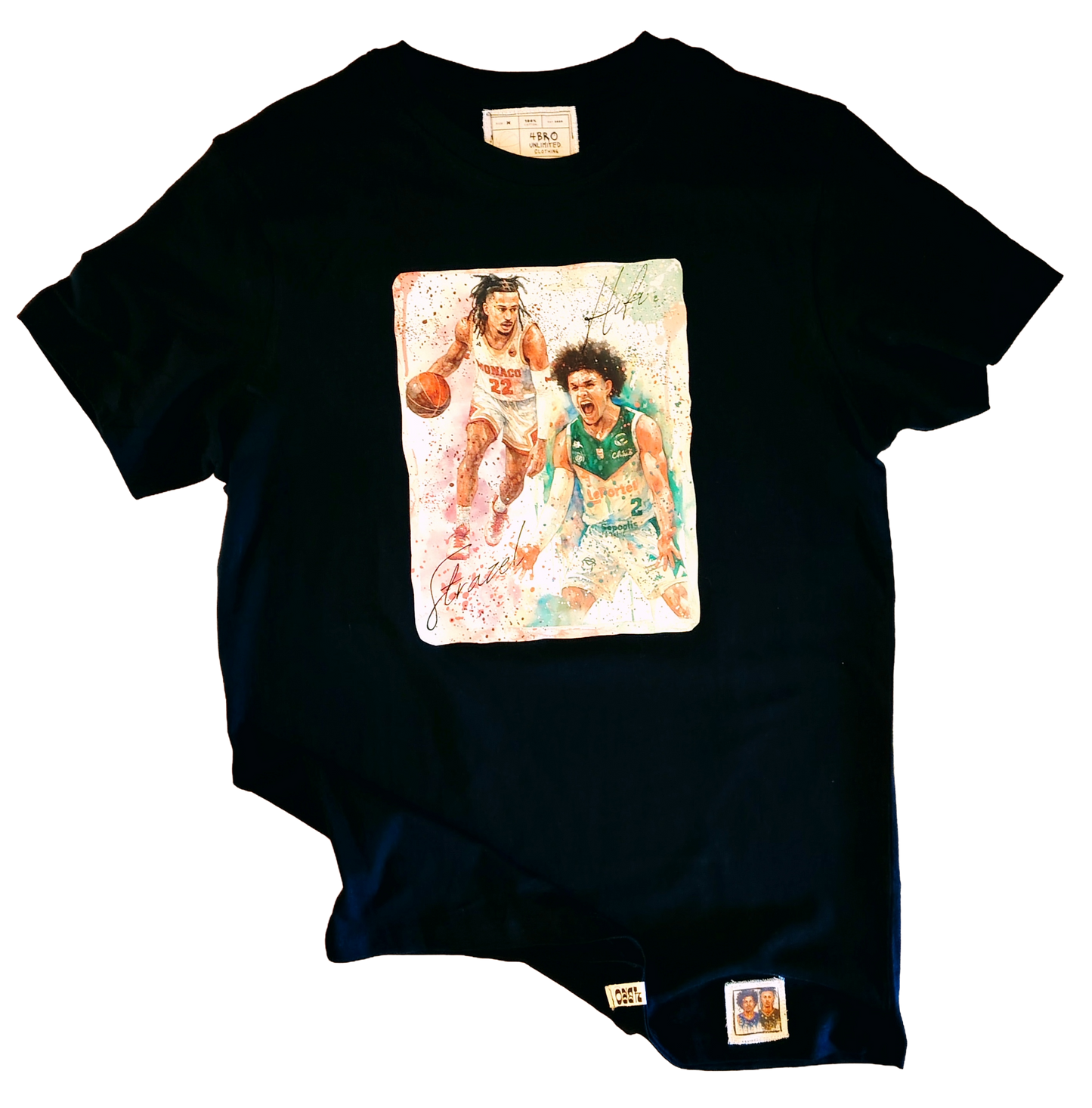 T-shirt collection "Créa by 4bro" Strazel&Hifi