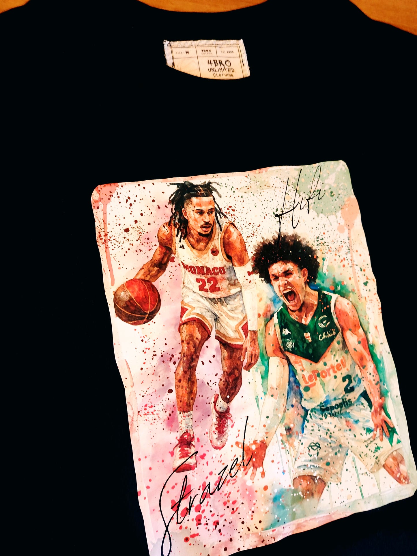 T-shirt collection "Créa by 4bro" Strazel&Hifi