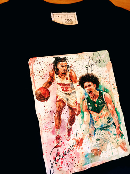 T-shirt collection "Créa by 4bro" Strazel&Hifi