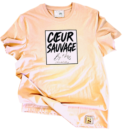 T-shirt collection "Girlie-cloth" coeur sauvage