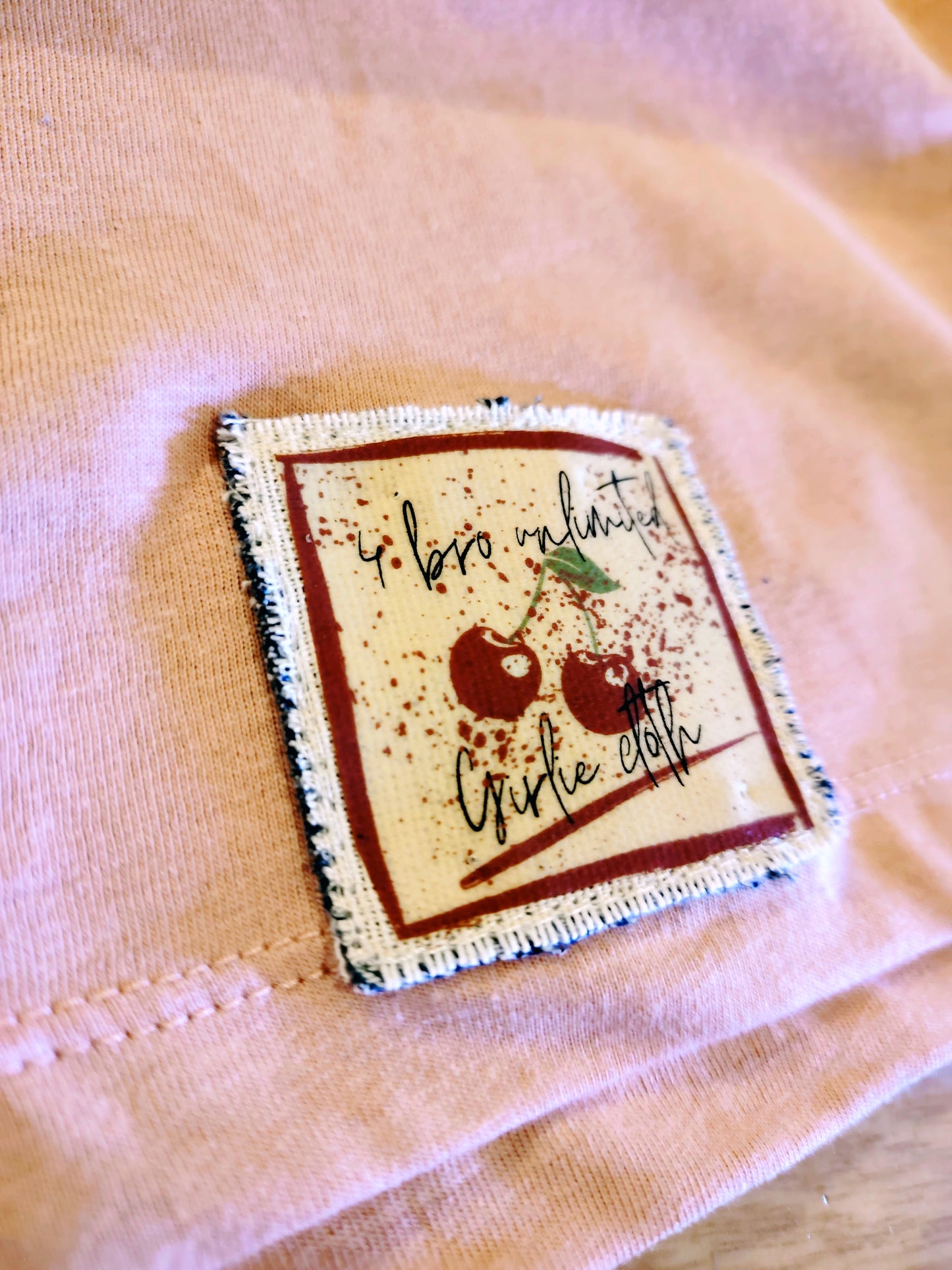 T-shirt collection "Girlie-cloth" coeur sauvage