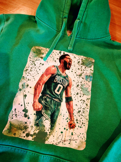 Sweat a capuche Collection "Paint" Tatum