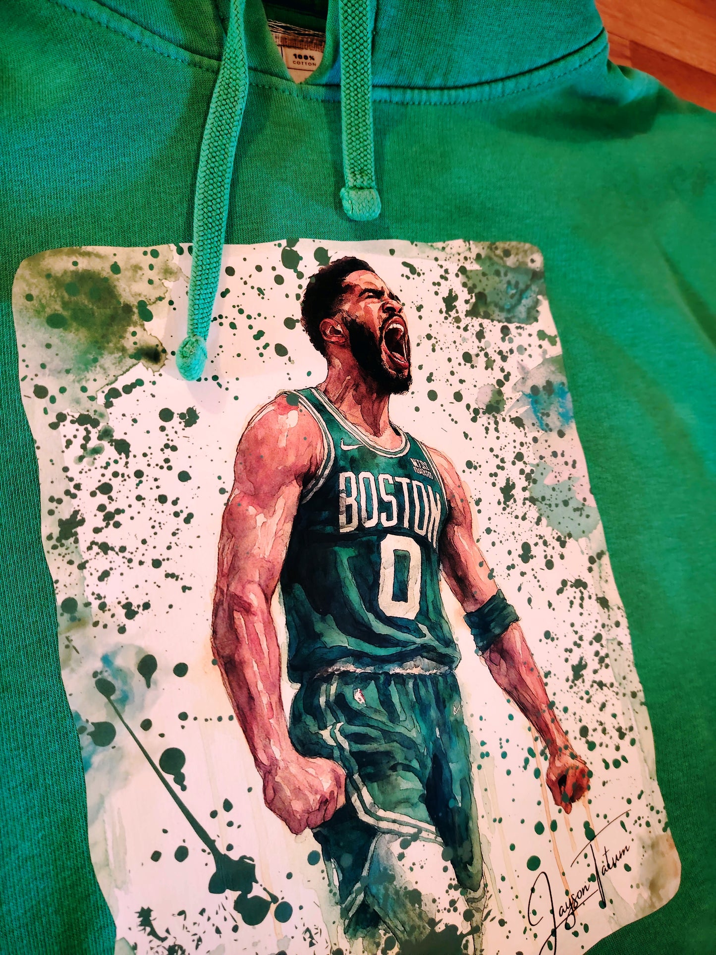 Sweat a capuche Collection "Paint" Tatum