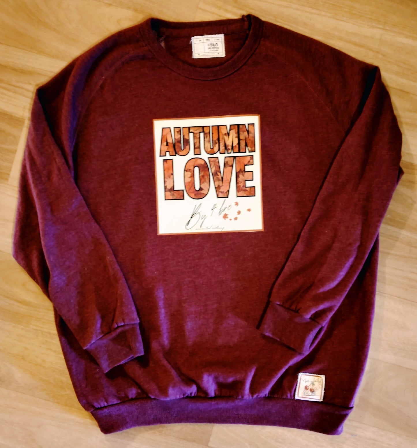 Sweat collection "Girlie-cloth" Love autumn