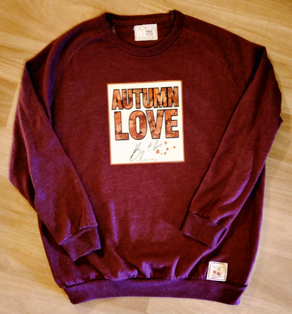 Sweat collection "Girlie-cloth" Love autumn
