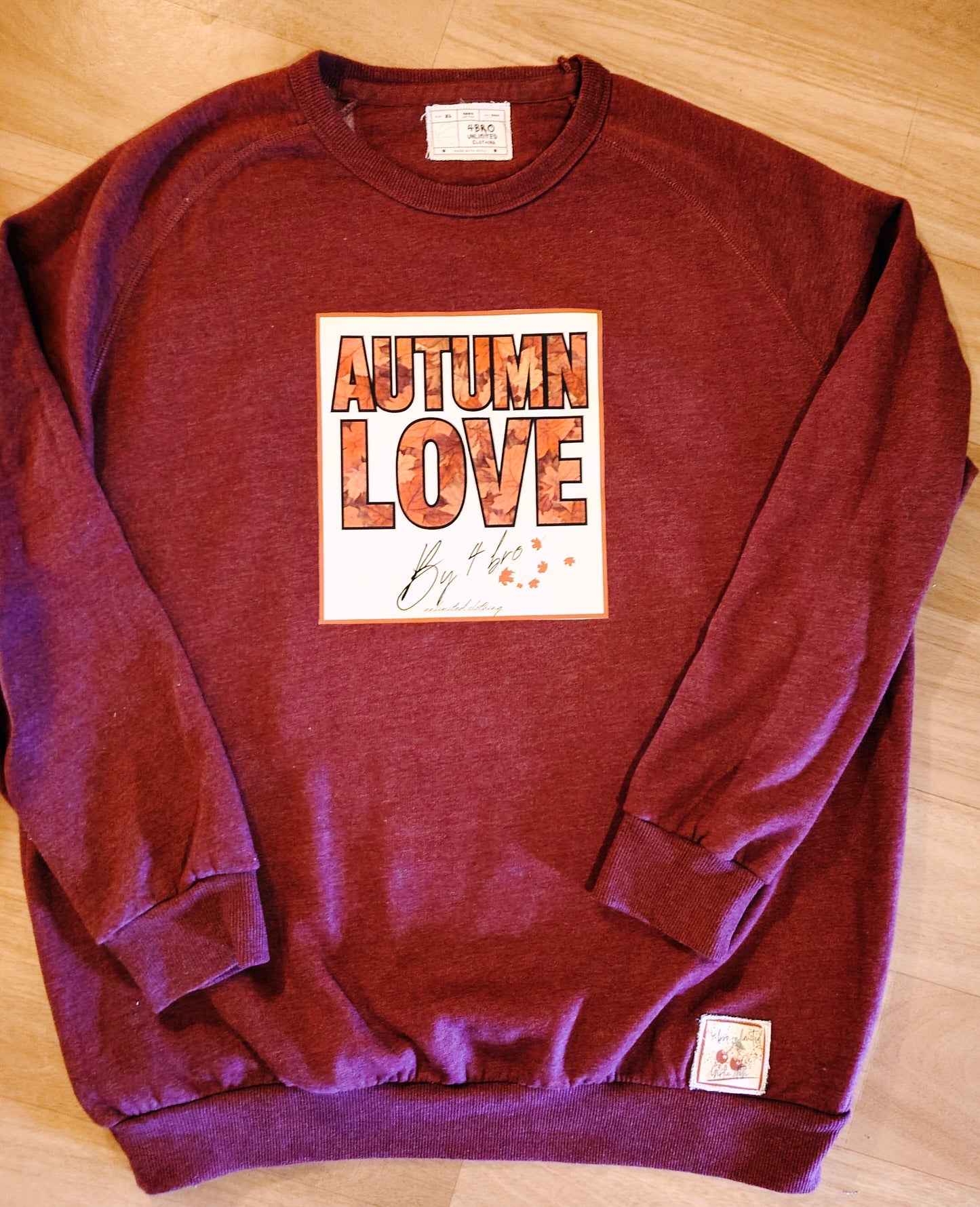 Sweat collection "Girlie-cloth" Love autumn
