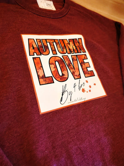 Sweat collection "Girlie-cloth" Love autumn