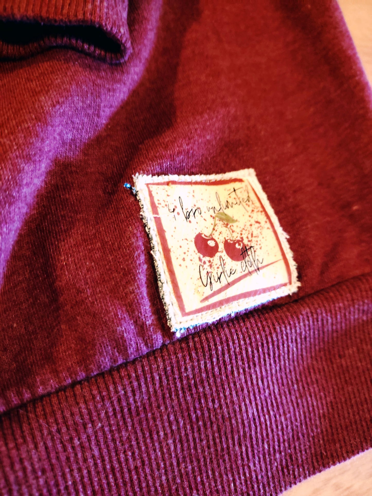 Sweat collection "Girlie-cloth" Love autumn