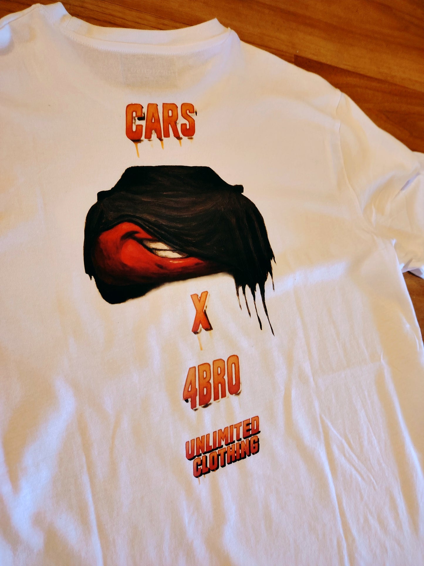 T-shirt édition limitée "Cars x 4bro"