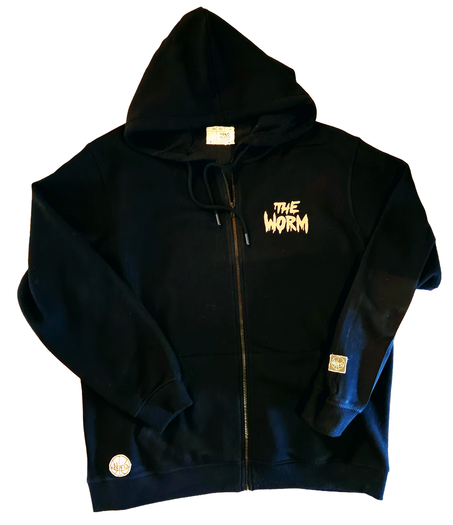 Sweat a capuche zippé "the worm"