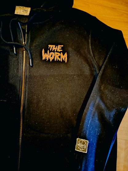 Sweat a capuche zippé "the worm"