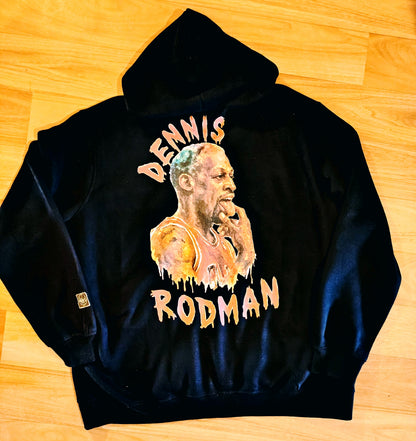 Sweat a capuche zippé "the worm"