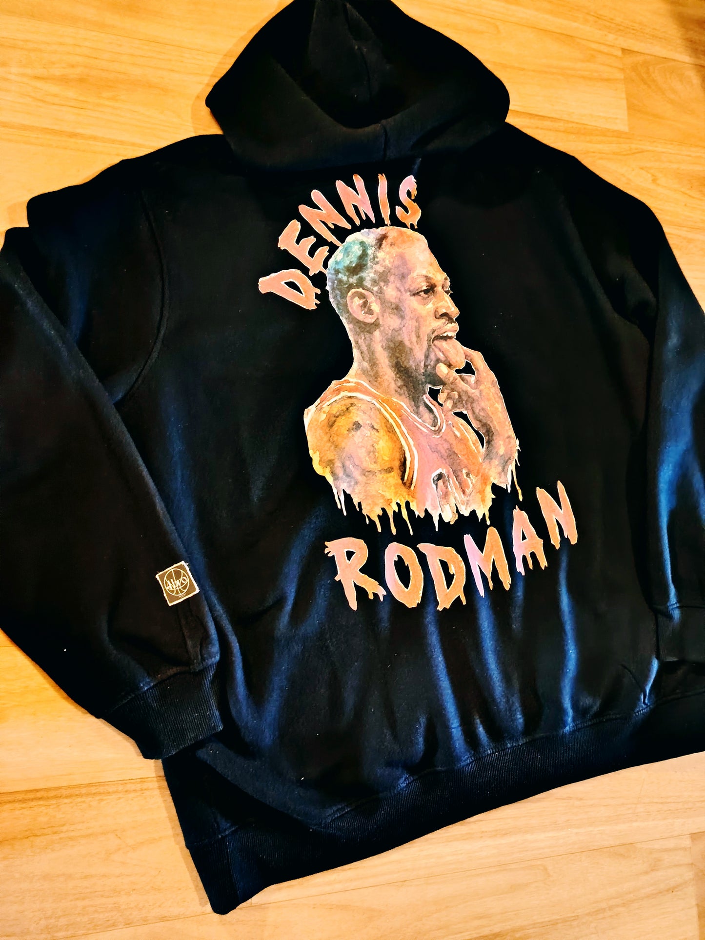 Sweat a capuche zippé "the worm"