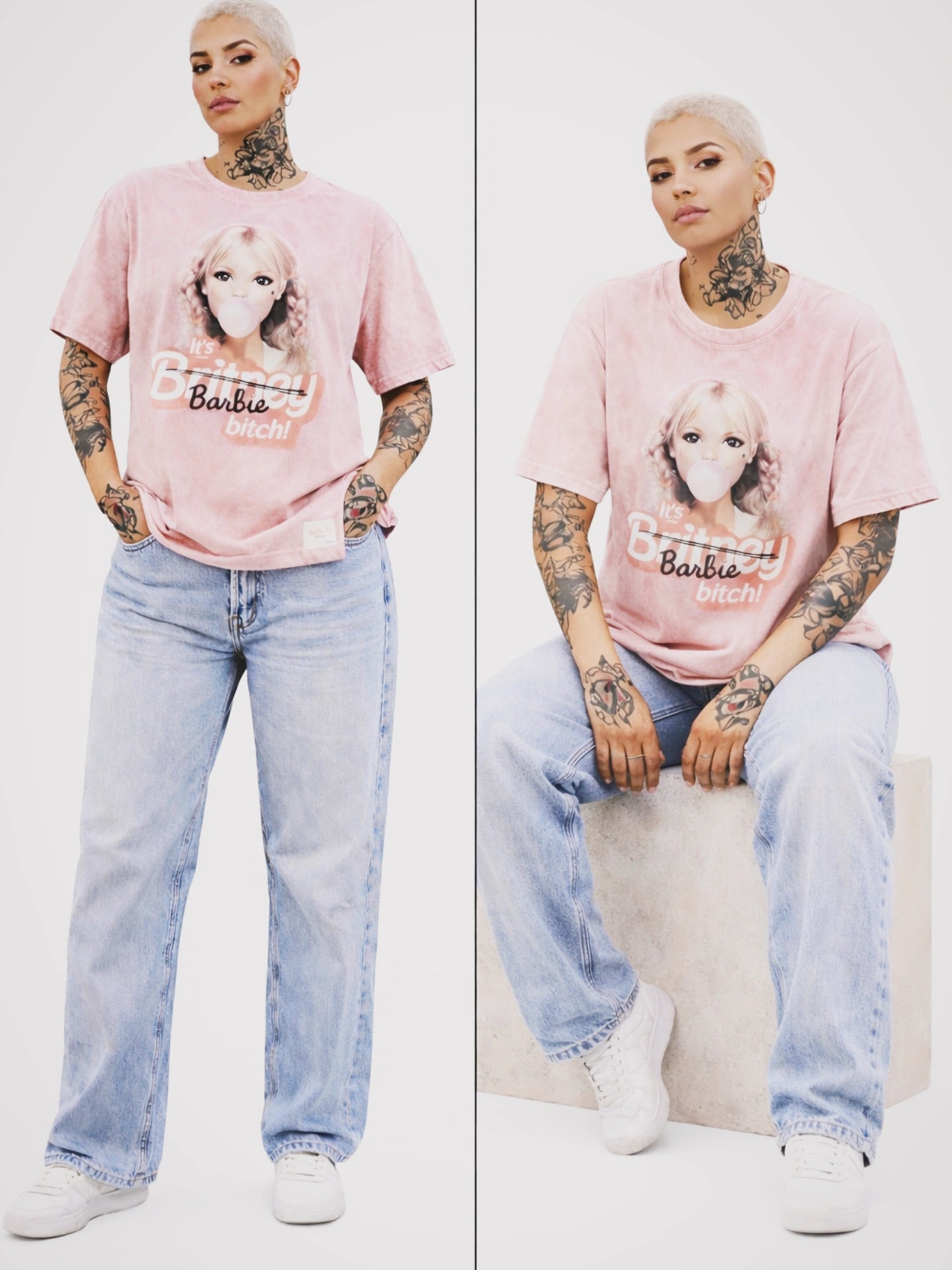 T-shirt Bad Barbie britney