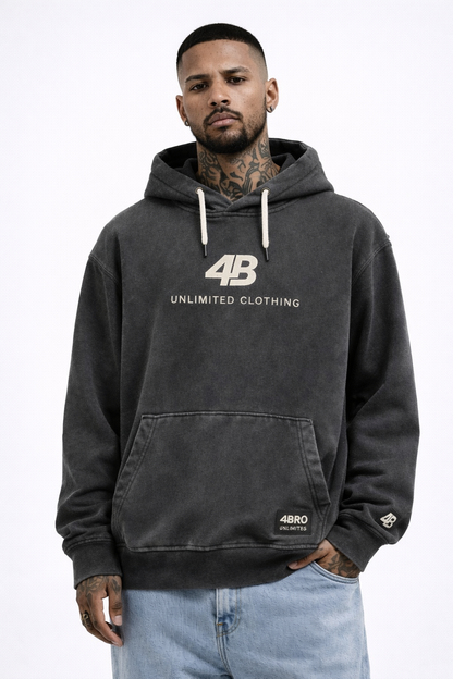 Sweat a capuche "from the block to the court"