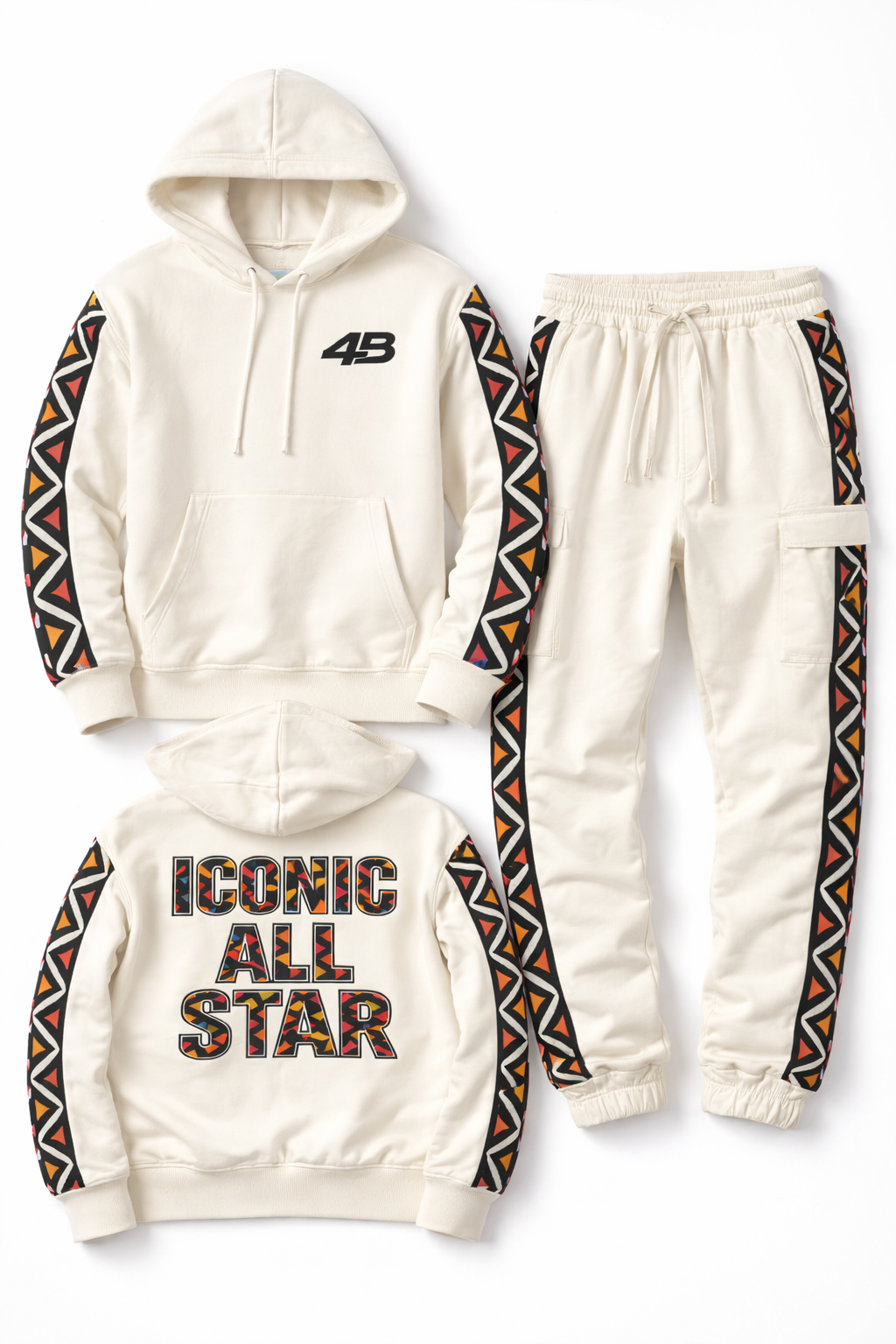 Ensemble sweat a capuche & jogging "iconic all star"