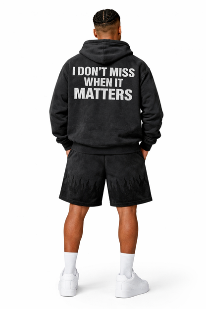 Ensemble sweat et short "i don't miss"