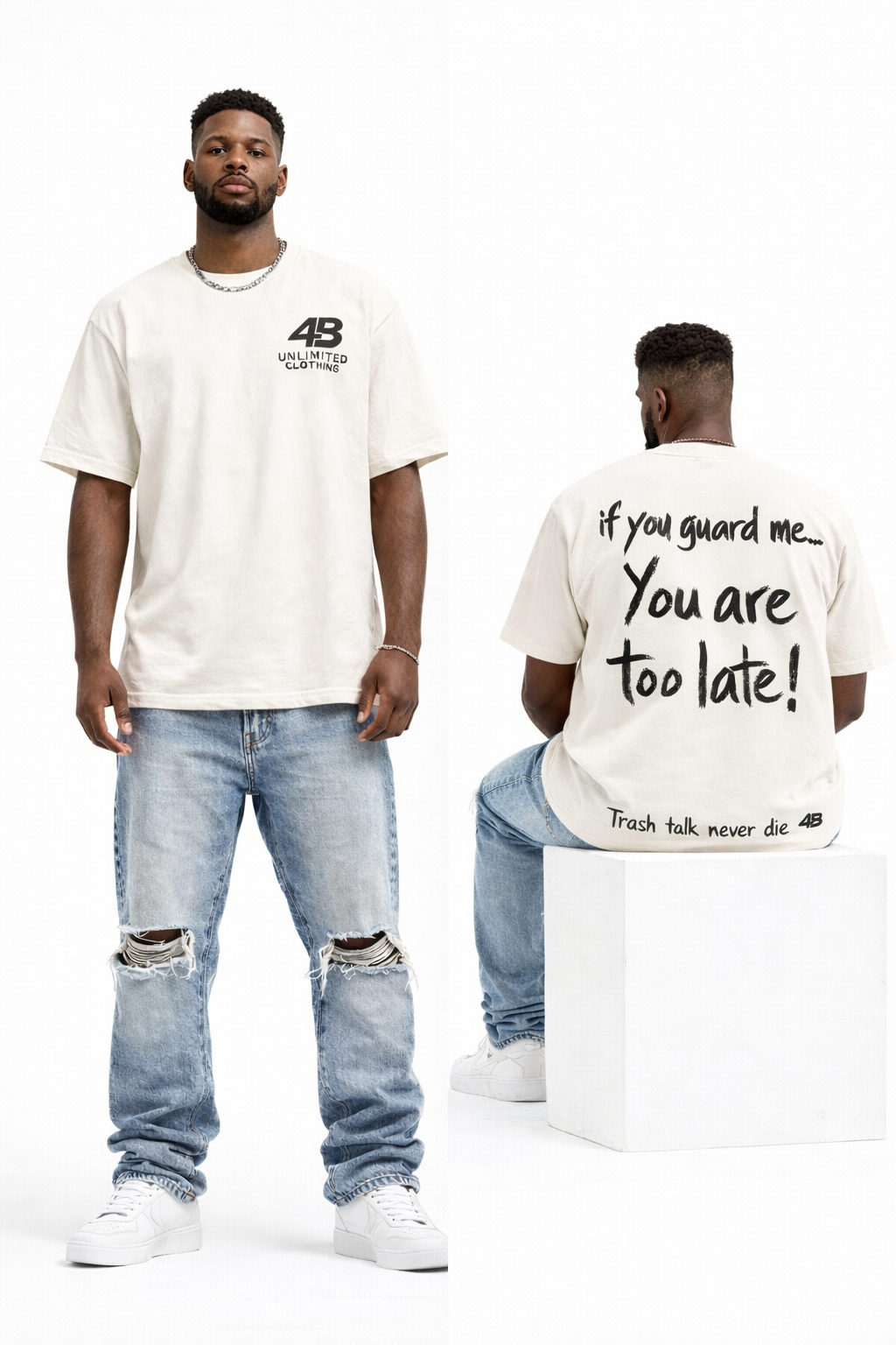 T-shirt "if you guard me"