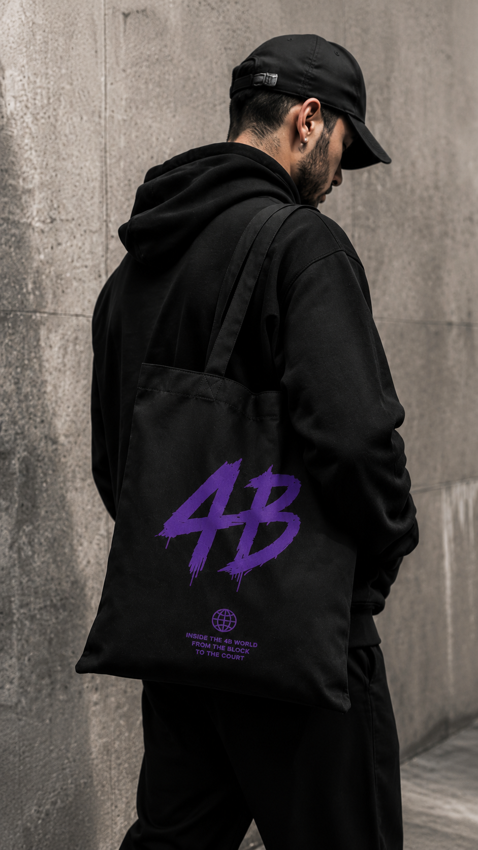 Tote bag "4B World"
