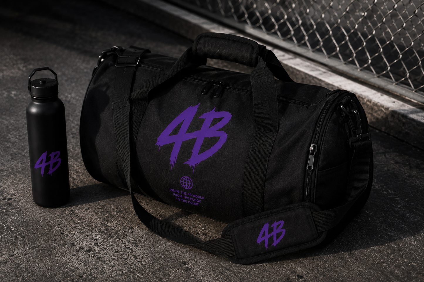 Sac de sports "4B World"