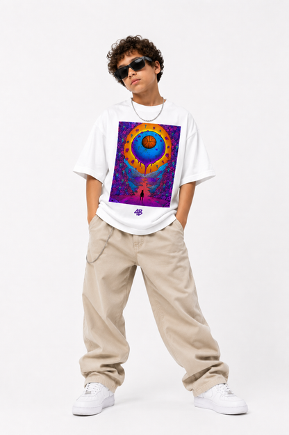 T-shirt manches courtes "b ball monsters"