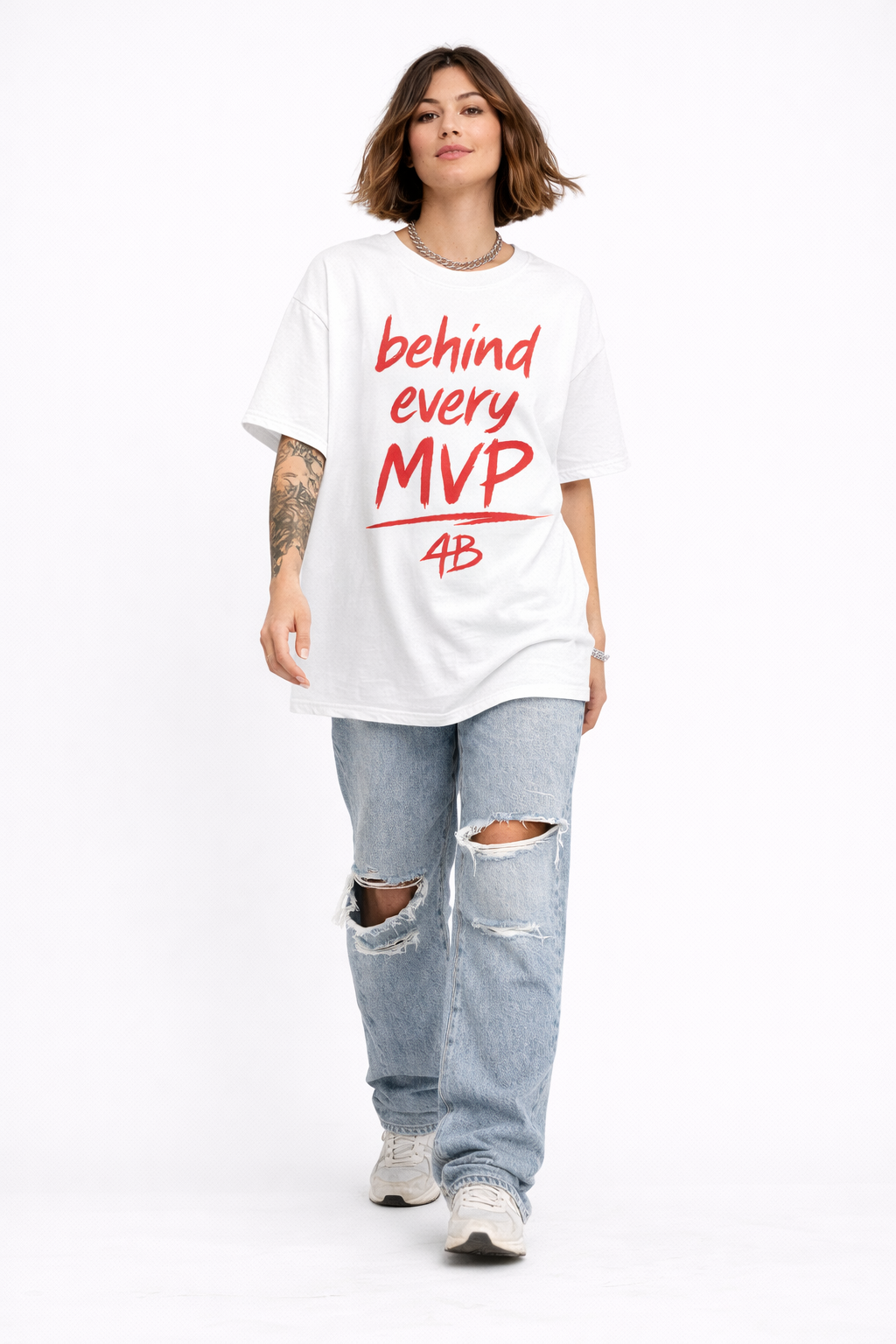 T-shirt "Behind every MVP"