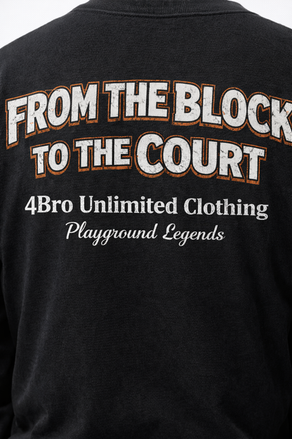 T-shirt manches longues "from the block"