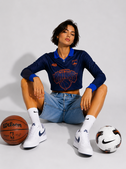 T-shirt crop top World cup X 4Bro N.Y