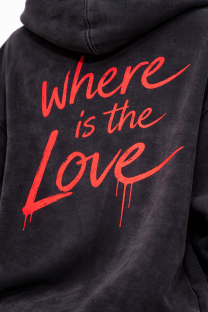 Hoodie "Where is the love"