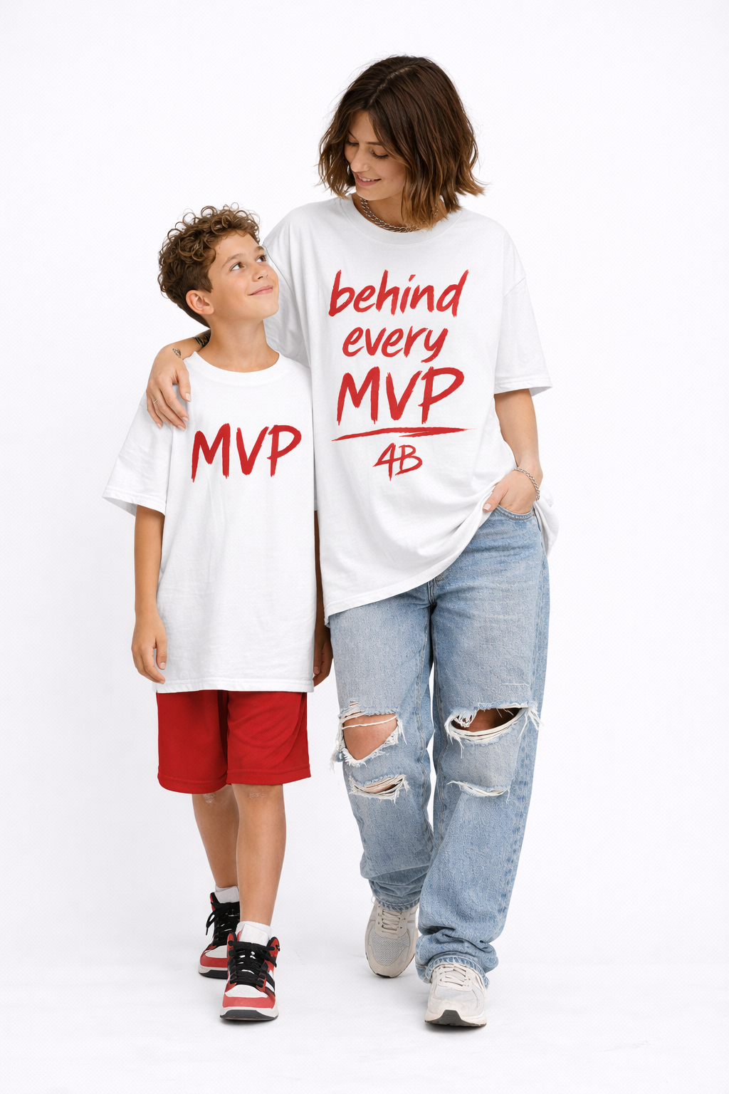 T-shirt "Behind every MVP"