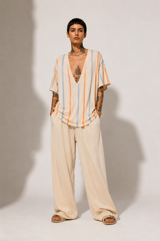 T-shirt manche courte "summer vibes"